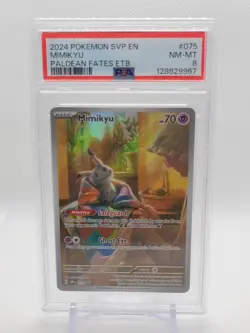 2024 POKEMON SVP EN-SV BLACK STAR PROMO #075 MIMIKYU - Image 1