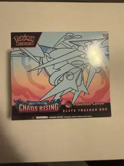 Pokemon TCG: Chaos Rising Pokemon Center Exclusive ETB - Sealed - Image 1