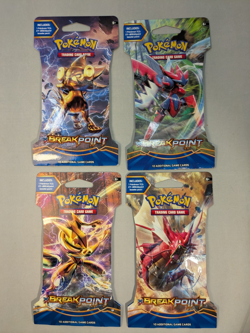 Pokemon XY Breakpoint Sleeved Booster Pack Art Set Factory Sealed - Image 1