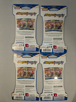 Pokemon XY Breakpoint Sleeved Booster Pack Art Set Factory Sealed - Image 2