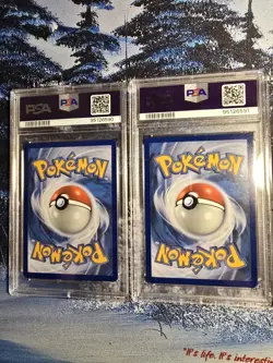 Eevee & Pikachu Pokemon Together Stamp Sequential Set Promo PSA 9 Stamped - Image 2