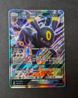 Pokemon Umbreon GX 80/149 Burning Shadows Full Art Holo Ultra Rare - LP to NM - - Image 1