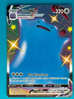 Pokemon - Ditto VMAX (SV119/SV122) (Shining Fates Set) *Near Mint - NM* - Image 1