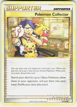 Pokemon Collector 97/123 Uncommon HeartGold & SoulSilver Pokemon Near Mint - Image 1