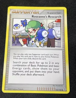 Roseanne's Research #125 Pokemon Secret Wonders LP Pokemon TCG - Image 1