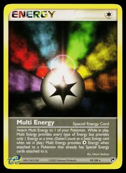 Multi Energy 93/100 Sandstorm Rare Lightly Played - Image 1