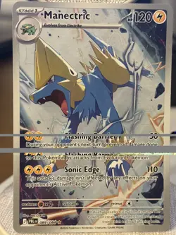 Pokemon TCG Manectric IR 089/084, Pitch Black, New Set, Fast Shipping - Image 1