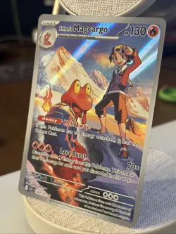 Pokemon TCG Ethan’s Magcargo IR 222/217, Ascended Heroes, NM Fast Shipping - Image 3