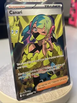 Pokemon TCG Canari Full Art 257/217, Ascended Heroes, NM Fast Shipping - Image 2