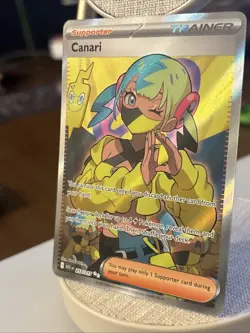 Pokemon TCG Canari Full Art 257/217, Ascended Heroes, NM Fast Shipping - Image 3