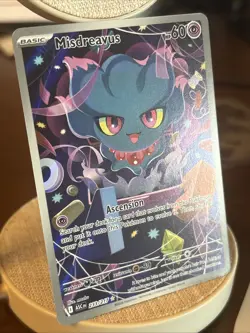 Pokemon TCG Misdreavus IR 223/217 Ascended Heroes, Holo, NM Fast Shipping - Image 2