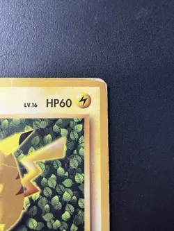 Ivy Pikachu Pokemon Japanese No.025 Corocoro Keiji Kinebuchi Non-glossy DMG - Image 3