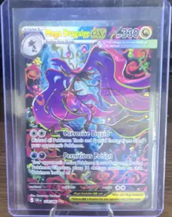 Mega Dragalge ex 118/086 Special Illustration Rare Pokemon Me04: Chaos Rising NM - Image 1