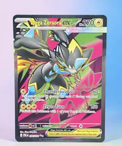 Pokemon Mega Zeraora Ex #098/084: ME Pitch Black (Read Description) 🔥 - Image 1