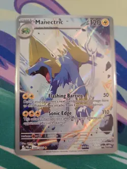 Manectric 089/084 ME Pitch Black Holo Full Art Illustration Rare Pokemon NM-MT - Image 1
