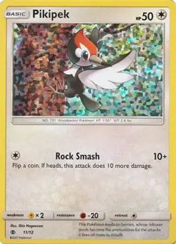 Pikipek 011/012 Holo Promo McDonald's 2017 Near Mint - Image 1