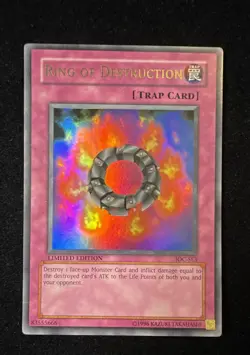 Ultra Rare Limited Edition | Ring of Destruction | Invasion of Chaos | IOC-SE3 - Image 1