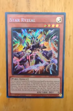 Star Ryzeal ALIN-EN022 Secret Rare Alliance Insight Yu-Gi-Oh 1st Edition NM - Image 1