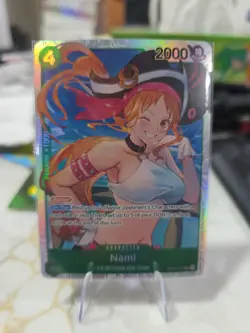 Nami OP14-031 (SR) The Azure Sea’s Seven One Piece TCG English Super Rare - Image 1