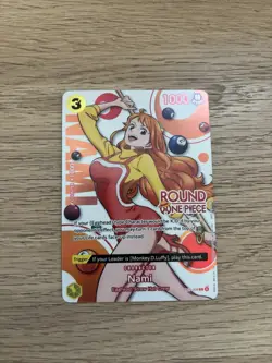 Round 1 x English One Piece Nami Promo ST29-008 - English - Image 1