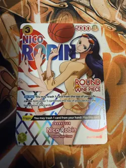 One Piece TCG Nico Robin EB03-054 Round One PROMO - Image 1