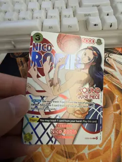 One Piece TCG Nico Robin EB03-054 Round One PROMO - Image 3