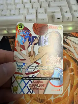 One Piece TCG Nico Robin EB03-054 Round One PROMO - Image 4