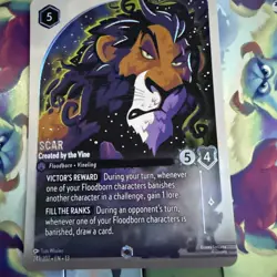 Disney Lorcana Scar - Created by the Vine Enchanted (Attack of the vine) 243/207 - Image 1