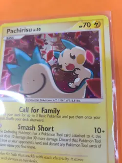 Pachirisu 5/106 D&P Great Encounters Pokemon Card Holo Foil Rare LP - Image 2