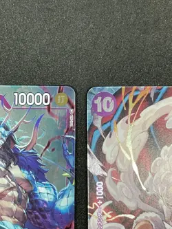 One Piece Card Kaido P040 Monkey D Luffy P041 Promo 2 Card Set English - Image 5