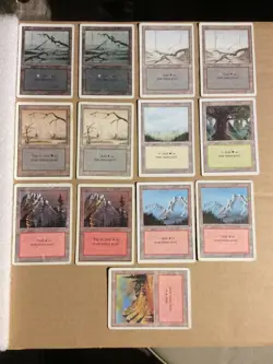 1994 Magic the Gathering Cards Lot - Image 1