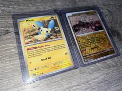 Pokemon TCG ERROR Cards! Ink Loss Error & Crimp Error. NM - Image 3