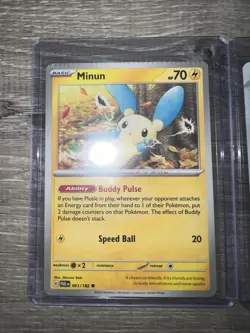 Pokemon TCG ERROR Cards! Ink Loss Error & Crimp Error. NM - Image 4