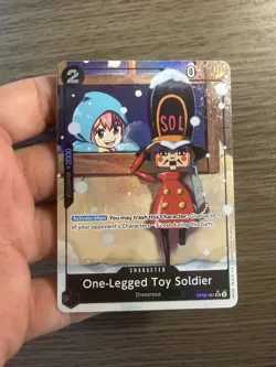 One-Legged Toy Soldier (Alt Art) OP05-081 ENGLISH ONE PIECE Card The Best PRB-01 - Image 1