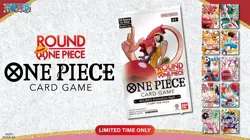 [10 Packs Sealed] Round 1 One Piece TCG Promo Card (ENGLISH) - Ships Next Day! - Image 3