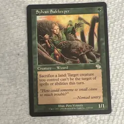 Magic: The Gathering Sylvan Safekeeper Judgment English Regular Uncommon #133 - Image 1