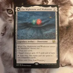 The Mightstone and Weakstone, MTG The Brothers’ War - Image 1