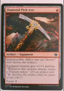 Diamond Pick-Axe 143 Uncommon The Lost Caverns of Ixalan Magic: The Gathering NM - Image 1