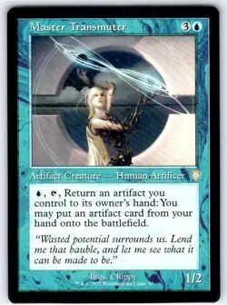 Master Transmuter (Retro Frame) 87 Commander: The Brothers' War MTG LP - Image 1