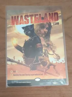 Wasteland Secret Lair: An Encyclopedia Of Magic MTG Regular Near Mint - Image 1