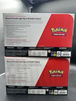 Pokemon Prismatic Evolutions ETB + Booster Bundle - Costco Sealed (Lot of 2) - Image 3
