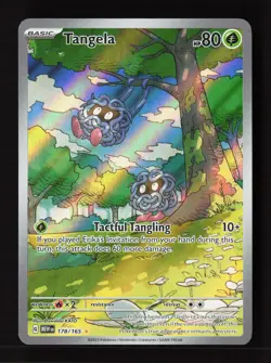 Tangela 178/165 Illustration Rare 151 Pokemon Near Mint - Image 1