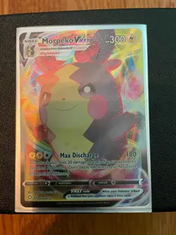 Pokemon TCG Morpeko VMAX Shining Fates 038/072 Holo Ultra Rare - Image 1