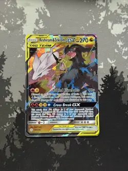 Pokemon TCG Reshiram & Zekrom GX 157/236 Cosmic Eclipse Tag Team - Image 1