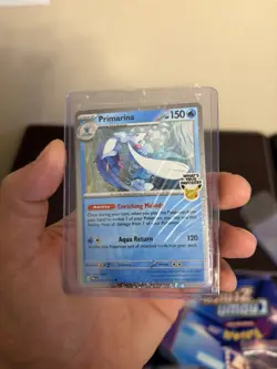 Pokemon Primarina 020 Pitch Black Boxlunch Cosmos Promo Barnes & Noble Hot Topic - Image 1