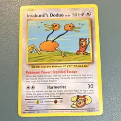Pokemon TCG ImakuniU's Doduo 112/108 Evolutions Secret Rare Regular EN 50 HP - Image 1