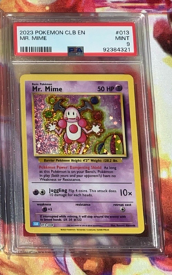 Pokemon 2023 Classic Collection Psa 9 MR. MIME #013 - Image 2