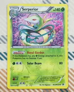 Pokemon TCG Serperior RC3/RC25 BW Legendary Treasures Radiant Collection Holo - Image 1