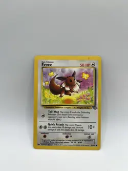 Eevee 51/64 Jungle Unlimited Pokemon TCG 1999 Vintage - Image 1