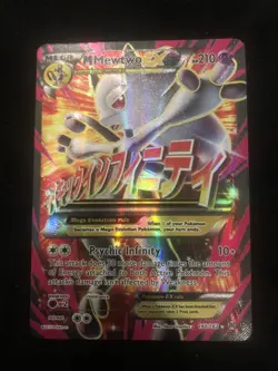 Pokemon TCG Mega Mewtwo EX 160/162 Full Art XY Breakthrough - Image 1